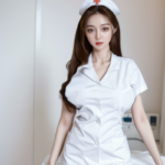 Aki Asian Sex Doll 158cm/5ft2 G Cup Realistic Nurse Tpe body+Slicone head